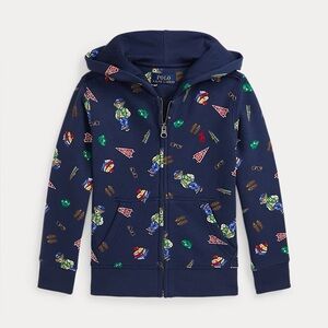 Polo Bear Fleece Full-Zip Hoodie
Child size 8
Brand new